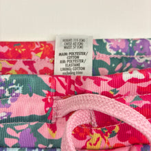 Load image into Gallery viewer, Girls Bonds, colourful floral track pants, elasticated, Inside leg: 40cm, FUC, size 5,  