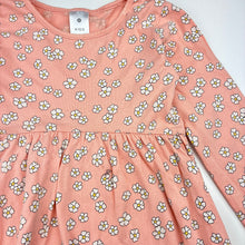 Load image into Gallery viewer, Girls Target, cotton long sleeve dress, mark on front, FUC, size 4, L: 55cm