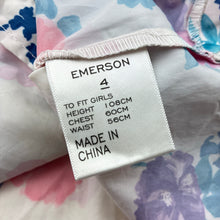 Load image into Gallery viewer, Girls Emerson, lightweight floral spray jacket, FUC, size 4,  