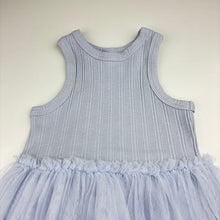Load image into Gallery viewer, Girls Cotton On, cotton lined tulle party dress, GUC, size 4, L: 56cm