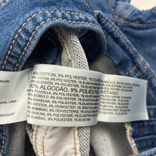 Load image into Gallery viewer, Unisex Baby B'Goosh, knit denim overalls / dungarees, FUC, size 1,  
