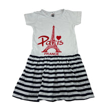 Load image into Gallery viewer, Girls MNF, cotton short sleeve dress, FUC, size 2, L: 48cm