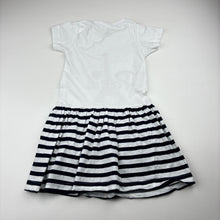 Load image into Gallery viewer, Girls MNF, cotton short sleeve dress, FUC, size 2, L: 48cm
