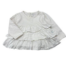 Load image into Gallery viewer, Girls ALEX &amp; ANT, tiered long sleeve top, light mark on cuff, FUC, size 000,  