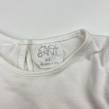 Load image into Gallery viewer, Girls ALEX &amp; ANT, tiered long sleeve top, light mark on cuff, FUC, size 000,  