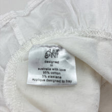 Load image into Gallery viewer, Girls ALEX &amp; ANT, tiered long sleeve top, light mark on cuff, FUC, size 000,  