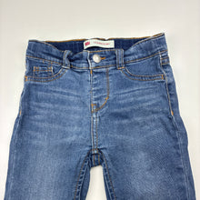 Load image into Gallery viewer, Unisex Levis, 710 Super Skinny stretch denim jeans, adjustable, inside leg: 31.5cm, FUC, size 2,  