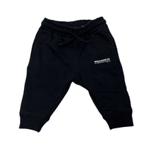 Load image into Gallery viewer, Boys Zara, black track pants, elasticated, GUC, size 00,  