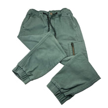 Load image into Gallery viewer, Boys Country Road, khaki casual pants, elasticated, wash fade, FUC, size 7,  