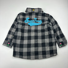 Load image into Gallery viewer, Boys Kids Stuff, checked flannel cotton long sleeve shirt, GUC, size 2,  