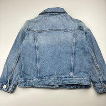 Load image into Gallery viewer, Unisex Zara, distressed denim jacket, FUC, size 6,  