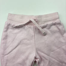 Load image into Gallery viewer, Girls Target, pink fleece lined track pants, GUC, size 000,  