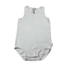 Load image into Gallery viewer, Unisex Bonds, white stretchy singletsuit romper, FUC, size 2,  