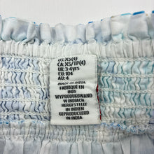 Load image into Gallery viewer, Girls lined, tiered cotton skirt, elasticated, FUC, size 4,  