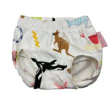 Load image into Gallery viewer, Unisex Halcyon Nights, nappy cover / bloomers, GUC, size 000,  