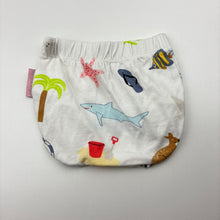 Load image into Gallery viewer, Unisex Halcyon Nights, nappy cover / bloomers, GUC, size 000,  