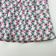 Load image into Gallery viewer, Girls Jack &amp; Milly, cotton lined organic cotton/linen dress, discolouration back hem, FUC, size 3, L: 50cm