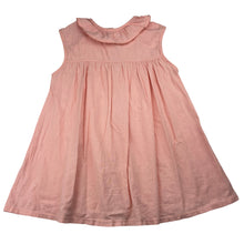Load image into Gallery viewer, Girls HAPPY LIFE, pink lightweight sleeveless dress, EUC, size 6, L: 55cm