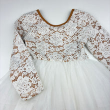 Load image into Gallery viewer, Girls Cracked Soda, cotton lined tulle &amp; lace party dress, GUC, size 3, L: 57cm
