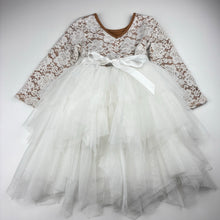 Load image into Gallery viewer, Girls Cracked Soda, cotton lined tulle &amp; lace party dress, GUC, size 3, L: 57cm