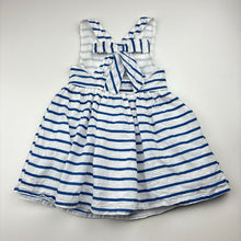 Load image into Gallery viewer, Girls H&amp;T, lightweight cotton summer dress, FUC, size 2, L: 44cm