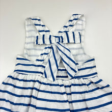 Load image into Gallery viewer, Girls H&amp;T, lightweight cotton summer dress, FUC, size 2, L: 44cm