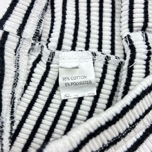 Load image into Gallery viewer, Unisex striped, stretchy ribbed shorts, elasticated, FUC, size 2,  