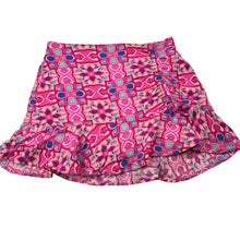 Load image into Gallery viewer, Girls Target, cotton lined colourful skirt, elasticated, GUC, size 8,  