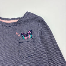 Load image into Gallery viewer, Girls Target, soft feel stretchy long sleeve top, small mark back hem, FUC, size 3,  