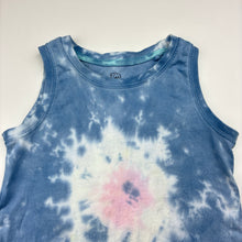 Load image into Gallery viewer, Boys Favourites, organic cotton tie dyed singlet / tank top, GUC, size 4,  