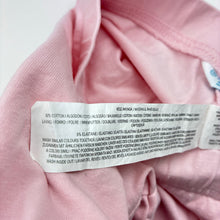 Load image into Gallery viewer, Girls Primark, pink bike shorts, yellow marks front hem, FUC, size 4-5,  