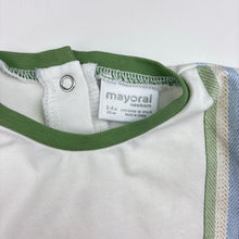 Load image into Gallery viewer, Boys Mayoral, stretchy coverall / romper, EUC, size 000,  