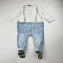 Load image into Gallery viewer, Boys Mayoral, stretchy coverall / romper, EUC, size 000,  