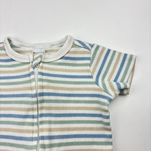 Load image into Gallery viewer, Unisex Cotton On, ribbed zip romper, FUC, size 00,  