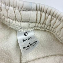 Load image into Gallery viewer, Unisex Target, fleece lined track pants, elasticated, FUC, size 1,  