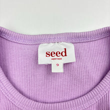Load image into Gallery viewer, Girls Seed, ribbed stretchy long sleeve top, FUC, size 9,  