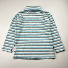 Load image into Gallery viewer, Boys YOBEYI, soft feel striped skivvy / roll neck top, EUC, size 3,  