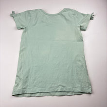 Load image into Gallery viewer, Girls Disney, Frozen stretchy tee / top, mark front right shoulder, FUC, size 7,  