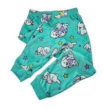 Load image into Gallery viewer, Girls Anko, fleece winter pyjama pants, rabbits, GUC, size 4,  