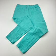 Load image into Gallery viewer, Girls Target, blue stretchy leggings, Inside leg: 44cm, FUC, size 6,  