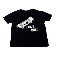 Load image into Gallery viewer, Boys Anko, black cotton tee / top, skateboard, EUC, size 2,  