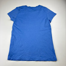 Load image into Gallery viewer, Girls Adidas, blue cotton sports / activewear top, GUC, size 11-12,  
