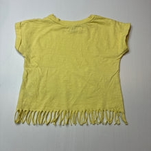 Load image into Gallery viewer, Girls Anko, yellow cotton tee / top, FUC, size 3,  