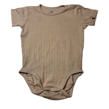 Load image into Gallery viewer, Girls H&amp;M, organic pointelle cotton bodysuit / romper, FUC, size 2,  