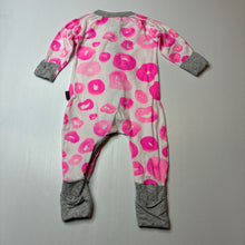 Load image into Gallery viewer, Girls Bonds, stretchy zip wondersuit / zippy / romper, GUC, size 000,  