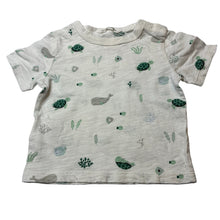 Load image into Gallery viewer, Unisex Country Road, cotton tee / top, sea creatures, EUC, size 000,  