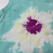 Load image into Gallery viewer, Unisex Favourites, tie dyed organic cotton singlet top, FUC, size 2,  