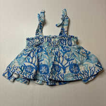 Load image into Gallery viewer, Girls Haute Hippe, lined cotton summer top, FUC, size 4,  