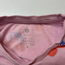 Load image into Gallery viewer, Girls Target, organic cotton long sleeve tee / top, GUC, size 3,  