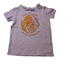 Load image into Gallery viewer, Girls Cotton On, purple cotton tee / top, FUC, size 3,  